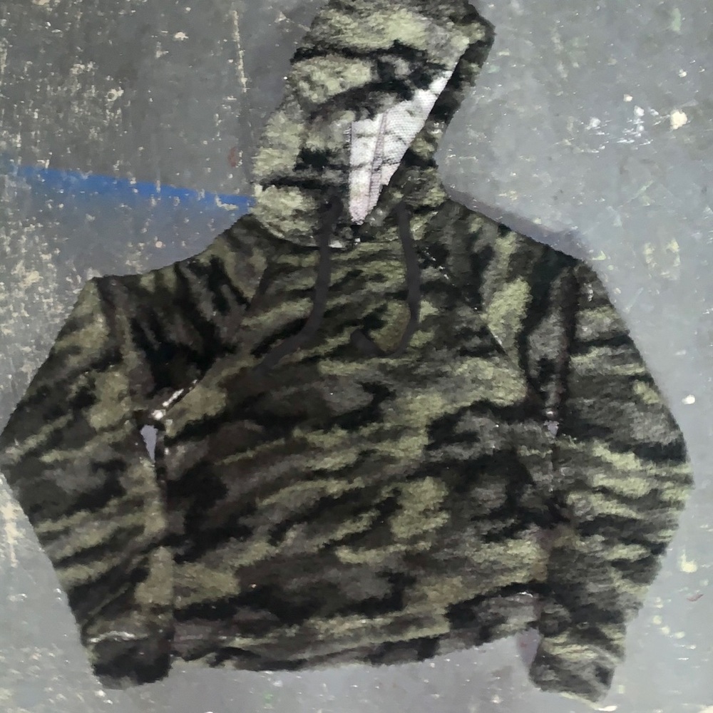 Crop top hoodie